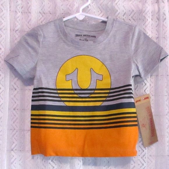 True Religion T Shirt Denim Baby Boy 2- Pi… - Picture 2 of 5